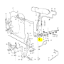 raccordo/collettore acqua scania 362397