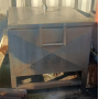 vasca lavapezzi a scuotim aria usata acciaio inox 400v simplex big 1400