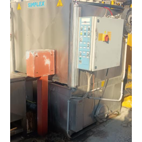 vasca lavapezzi usata cestello ruotante e apriporta ad aria 400v simplex big 1800