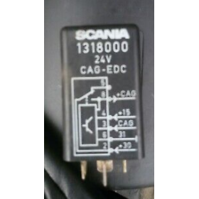 relè innesto marce 89866200 24v 6 poli scania 1318000