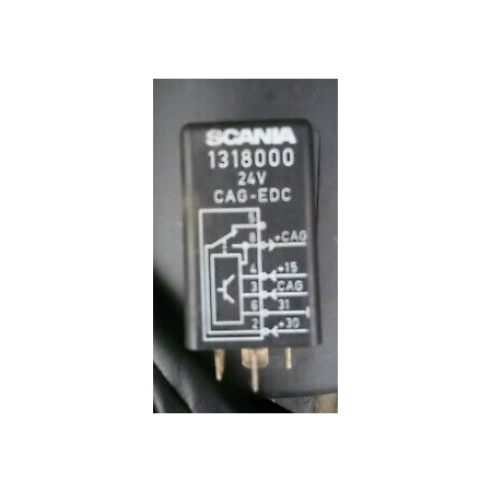 relè innesto marce 89866200 24v 6 poli scania 1318000
