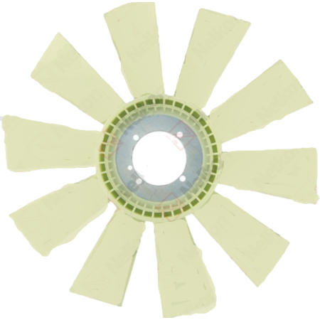 ventola radiatore in plastica dm 750 man 51066010233