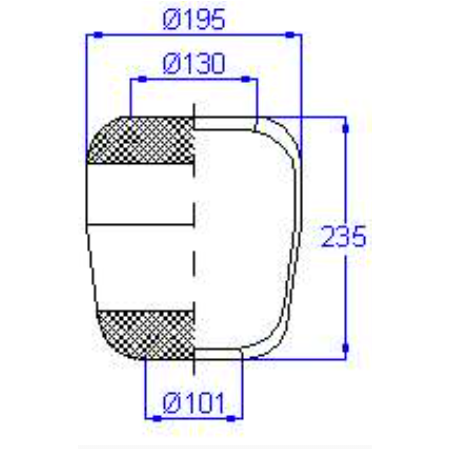 sospensione pnematica eurotech iveco 41006926 201727 rl95019 sa520227