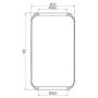 membrana sospensione aria /toopless iveco 93197594 5001829866 10200200