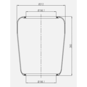 membrana sospens. aria /toopless bpw/daf/man/neoplan/schmit 0220024600