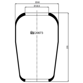 membrana sosp aria /toop mb/daf/magirus/volvo 627584 3833270001 rl9784