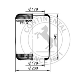 membrana sospens aria /toopless auwarter b510040 rl9812 sa 520122 3701