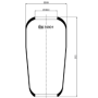 membrana sospensione aria /toopless man 81436010096 81436010127 rl9817
