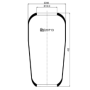 membrana sosp aria /toopless volvo 1622116 6796169 rl9824 sa520064 37137