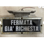 insegna luminosa interna corridoio "fermata obligatoria" breda 0540607