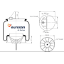 sospensione/torpress pneumat. iveco 41020387 41221395  airsping 520112