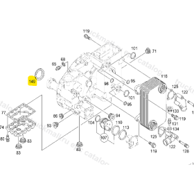 spessore/distanziale 1mm cambio voith mercedes a6292611752