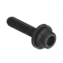 vite collettore gas di scarico 10x1,5x47 testa tonda mercedes a9049900412