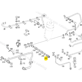 valvola non ritorno alim carburante mercedes a9060910224 A9060910024 A0000920810