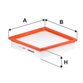 filtro aria dell'abitacolo carboni attivi 211x211x49 volvo 20409908 8143691 hifi 300902ca