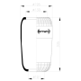 membrana sospensione pneumatica m250 29 iveco 97108363 98478799