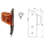 indicatore direzione laterale sinistro cobo 0432100001 iveco 41221029 504135541