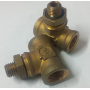 raccordo 3 vie ottone iso  mg pi12x1,5/16x1,5 effebi 54294