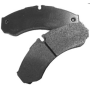 serie pastiglie freno disco ant/post iveco 2996535 2995633 2996346