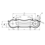 kit riparazione pinza freno posteriore knorr cojali 6084528