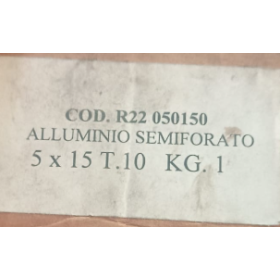 ribattino/rivetto mater d'attrito freno 5x15 t10 conf. kg1 r22 050150