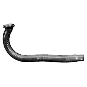 tubo gas di scarico anteriore imasaf 751601 gamma Z 80/90/100f13 iveco 8569068 8788836