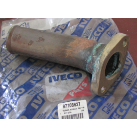 tubazione flangiata liquido di raffreddamento rame iveco 97108627