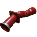 tubo gas di scarico anteriore dx 75x80 imasaf 758201 330.35/35h/260p35/pt35 iveco 42020327