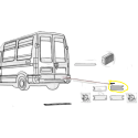 modanatura porta di carico/portellone dx posteriore iveco 500326838