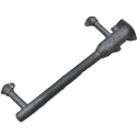 tubo/collettore anteriore circuito raffreddamento con sede valvola termostatica iveco 4604758