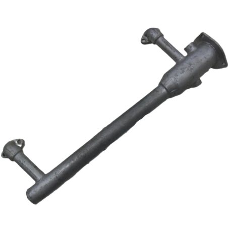 tubo/collettore anteriore circuito raffreddamento con sede valvola termostatica iveco 4604758