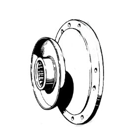 manicotto pignone conico differenziale 682 iveco 4599874