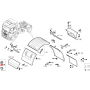 bottone maschio/supporto per alette iveco 41299383
