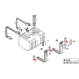 perno per fissaggio serbatoio gasolio iveco 42010485 110412