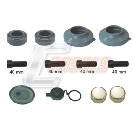 kit riparazione supporto pinza freno iveco 5001860792 42555200 503128757 renault 5001860792