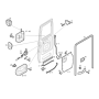 asta di comando porta cabina furgonato daily 2000 al 2013 iveco 500332670