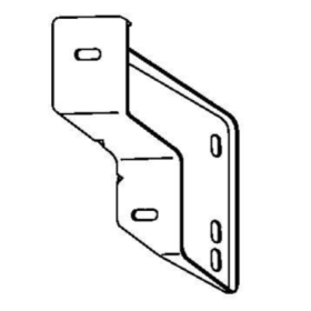 staffa ancoraggio paraurti anteriore sx daily s2000 iveco 500333817