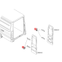 dispositivo di arresto/fermo porta dx/sx daily iveco 500342508