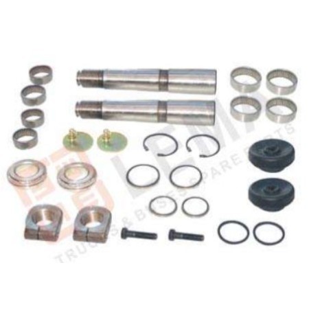 Complessivo revisione perni fusi per 2 RUOTE con cuscinetti  iveco 1904805 503471094