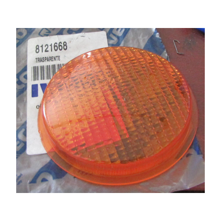 plastica fanalino tondo colore giallo iveco 8121668