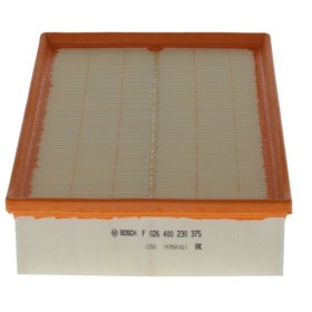 filtro/cartuccia aria 202x291x62,3 bosch f026400230 renault 800795348 8660003757 8200795348 165465171r 165462604r