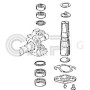 cuscinetto/gabbia a rulli reggispinta/perno fuso a snodo L 199 35x42x20 iveco 7172870 7172871 7172872