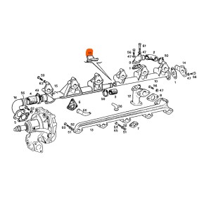 riparo/protezione o schermo termico idraulico iveco 4682734 4640239 503475597