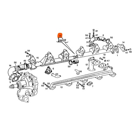 riparo/protezione o schermo termico idraulico iveco 4682734 4640239 503475597