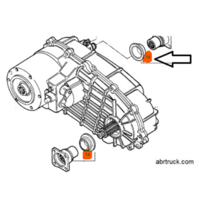 anello del riduttore del cambio Transfer Case Gear Ring  iveco 8850468 8580468