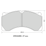 pastiglie freno per rimorchi iveco 500036695 alltech 130117