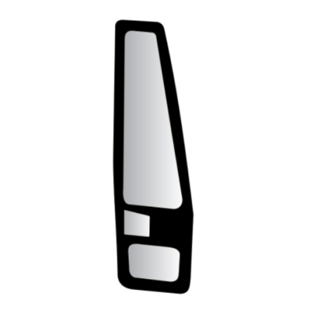 cristallo fisso atermico porta cabina dx eurocargo Usato iveco 98407399 98425336