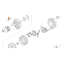 vite testa svasata alternatore 10x180x90 iveco 42548118