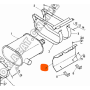 protezione termica per il sistema scarico e silenziatore renault 5010505754
