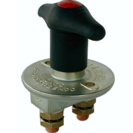 STACCABATTERIA ACCIAIO PESANTE NOSSO 300A CHIAVE FISSA SPB